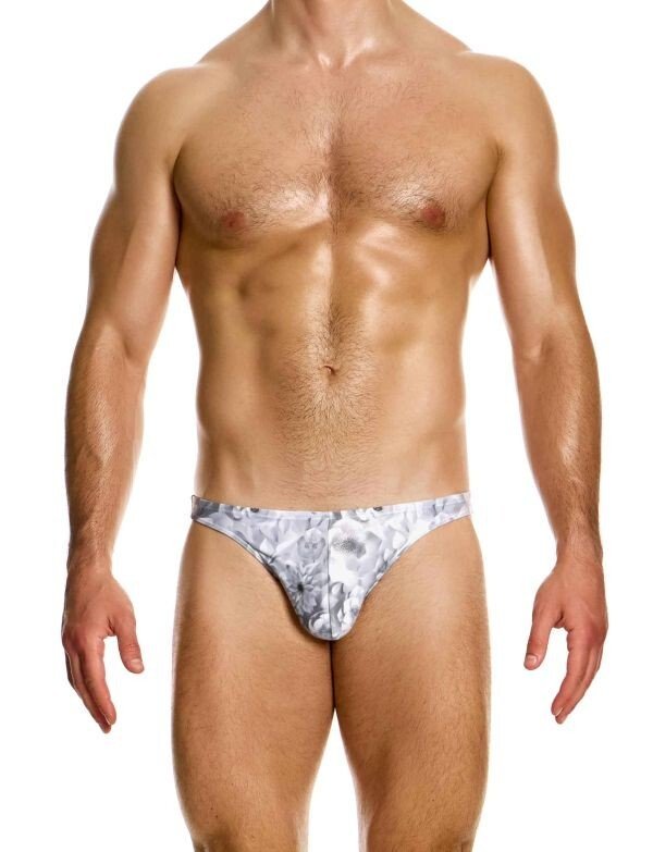 Modus Vivendi Swimwear Origami Low - Cut Brief Fast Drying Eco in White FS2412 B443