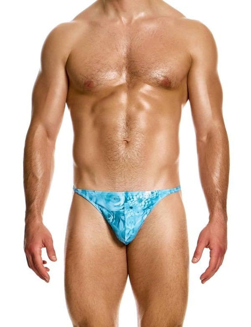 Modus Vivendi T - String Swim Thongs Roomy Pouch Origami Swimwear Blue FS2411 B442