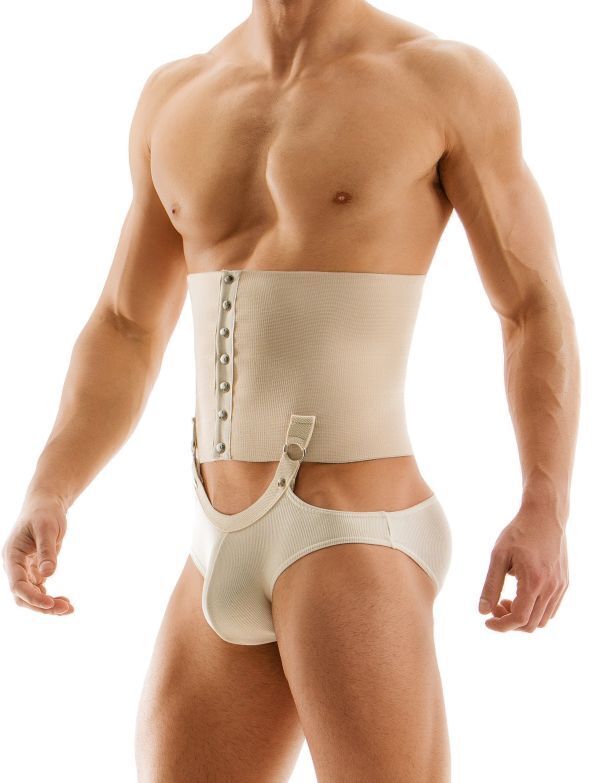 MODUS VIVENDI Transformer Briefs Cotton Extra Wide Band in Natural Beige 14211 B861