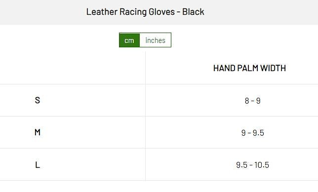 MR. Riegillio Leather Racing Gloves Lightweight Resilient Sheep Leathers Black6