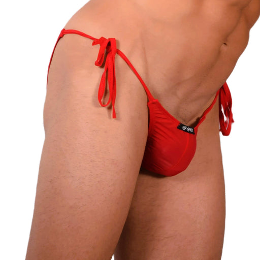 OS SMU Sensual Adjustable Red Brief 33622 MX141