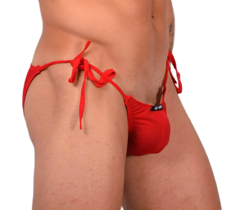 OS SMU Sensual Adjustable Red Brief 33622 MX145