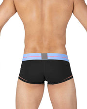 PRIVATE STRUCTURE Boxer Trunk MO-Lite Cotton Wizard Black Placid Blue 4103