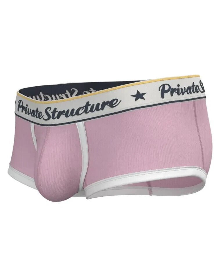 PRIVATE STRUCTURE Classic Boxer Mid - Waist Trunk in Finch Pink 4530 1134