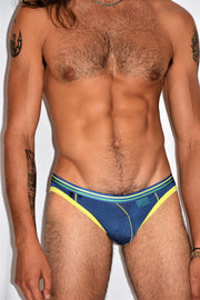 Private Structure Mini Brief QI Blue 3171 55