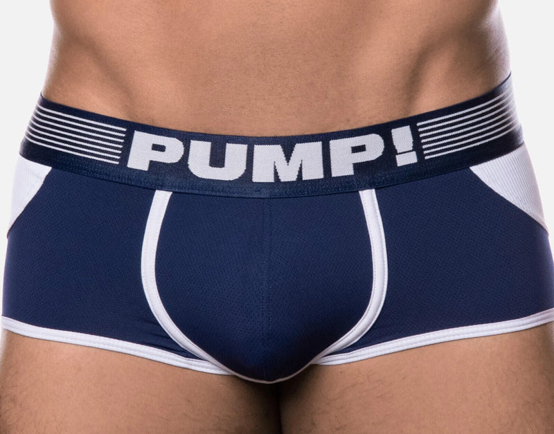 PUMP! Backless Boxer Micro - Mesh Navy Access Trunk 15031 135