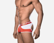 PUMP! Backless Boxer Red Micro - Mesh Red Access Trunk 15030 133