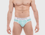 PUMP! Brief Milkshake Cotton Elastic Briefs Green Mint 12074