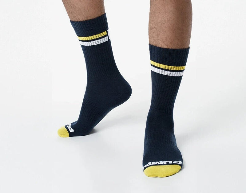 PUMP! Crew Sock Recharge Classic Sporty Socks Elastic Arch Bands 410143