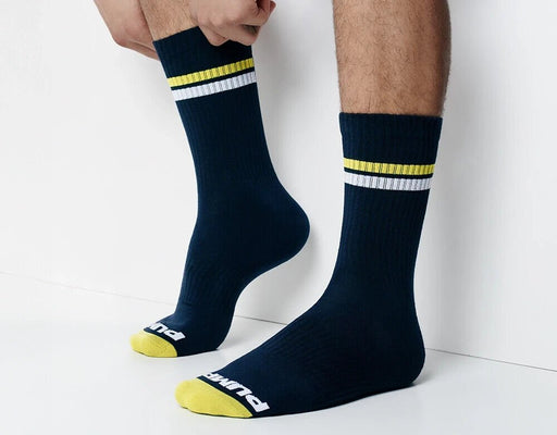 PUMP! Crew Sock Recharge Classic Sporty Socks Elastic Arch Bands 410141