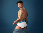 PUMP! Spectrum Briefs Lightweight Mesh Soft Double - Layer Bold Waistband 12084 171