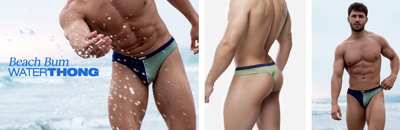 PUMP! Swimwear Beach Bum Swim - Thong UPF 50+ Fully Lined Quick - Dry 130158