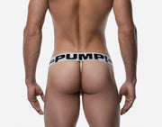 PUMP! Thongs Round2 Elastic Ribbed Cotton G - String Red 17019 418