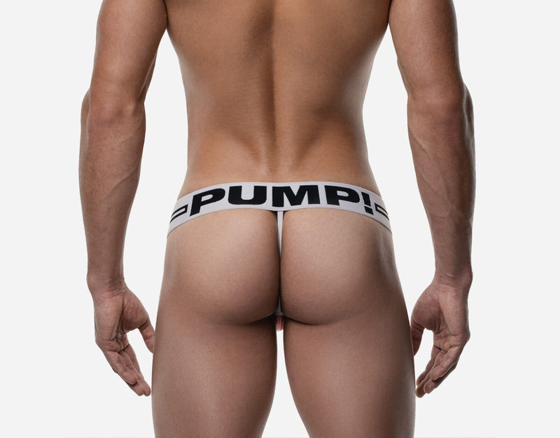 PUMP! Thongs Round2 Elastic Ribbed Cotton G - String Red 17019 418