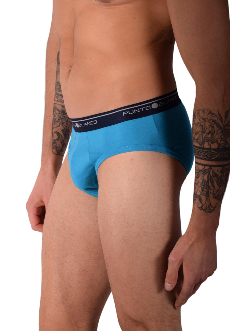 Punto Blanco Small Briefs Basix 53489 - 10 Aqua P25