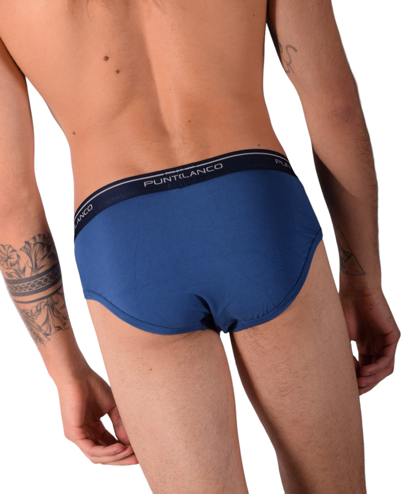 Punto Blanco Small Briefs Basix 53489-10 Blue P10