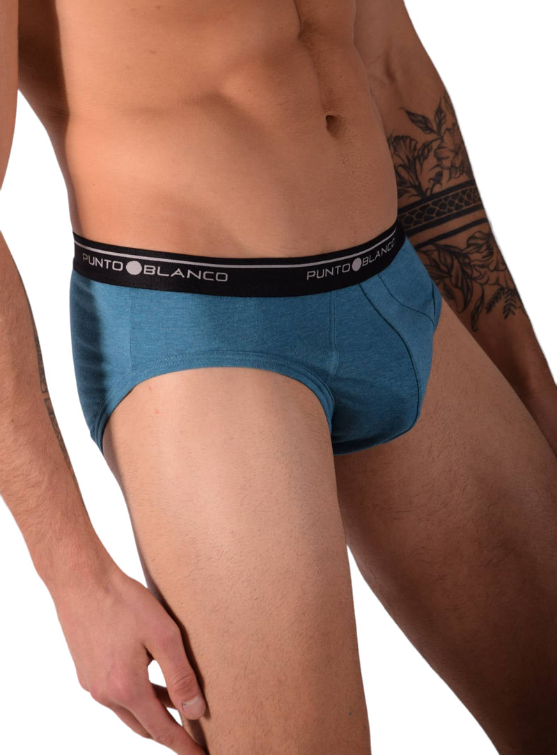 Punto Blanco Small Briefs Basix 53489 - 10 Blue P43