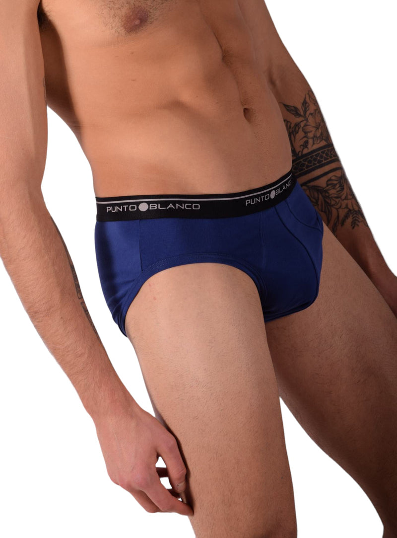 Punto Blanco Small Briefs Basix 53489 - 10 Blue P81