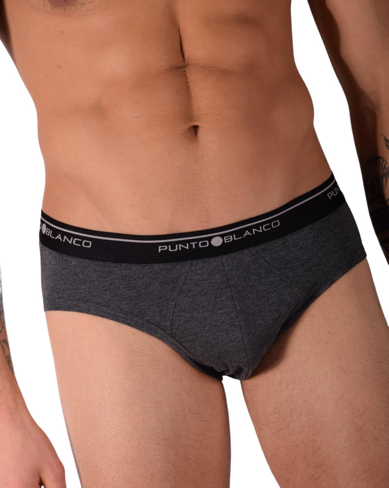 Punto Blanco Small Briefs Basix 53489 - 10 Grey P57