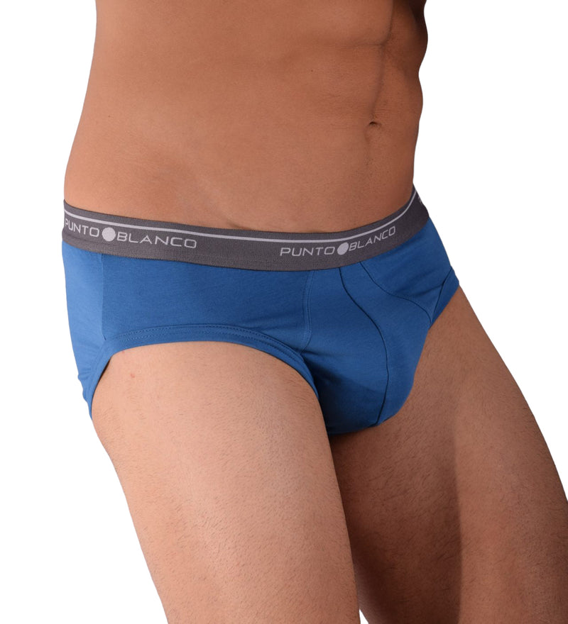 Punto Blanco Small Briefs Basix 53489-10 Light Blue P11