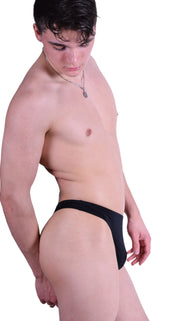 Punto Blanco Thongs Invisible Soft Cotton Thong Black 3620 13