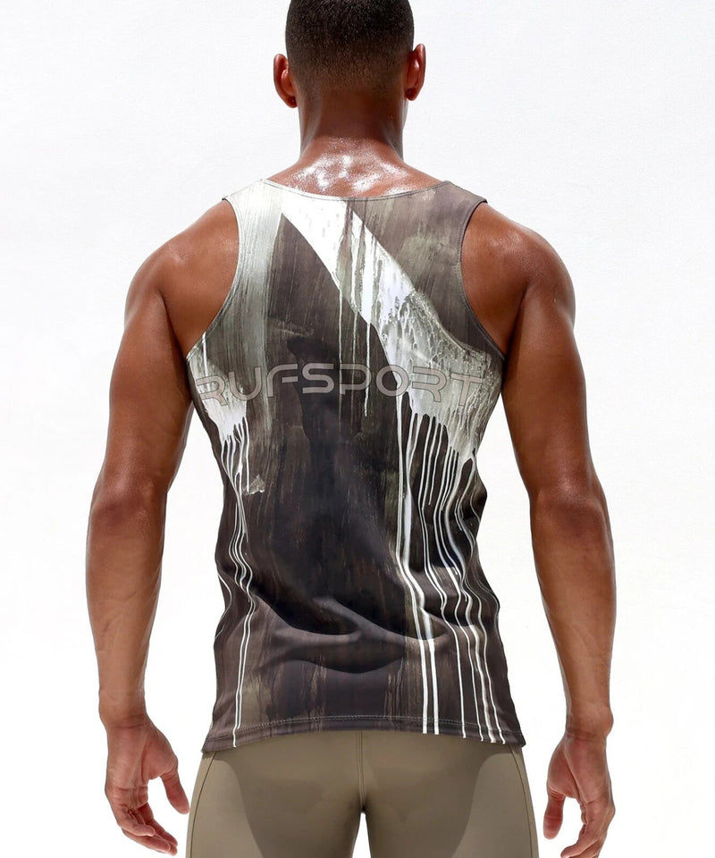 RUFSKIN! 308 Form Fitting Sport Tank Top 4 - Way Stretch Microfiber 65