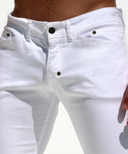 RUFSKIN Low-Rise Pants GIORGIO Premium Stretch Denim White