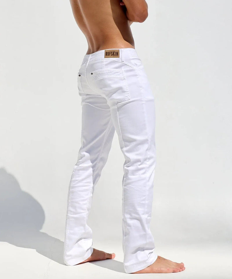 RUFSKIN Low - Rise Pants GIORGIO Premium Stretch Denim White1
