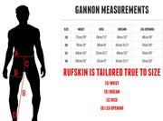 RUFSKIN Pants GANNON Stretch Cotton Denim Silver Low - Rise Jeans 57