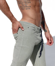 RUFSKIN Pants Wiley Stretch Corduroy Slim - Fit Straight - Leg Denim Rope Sage 71