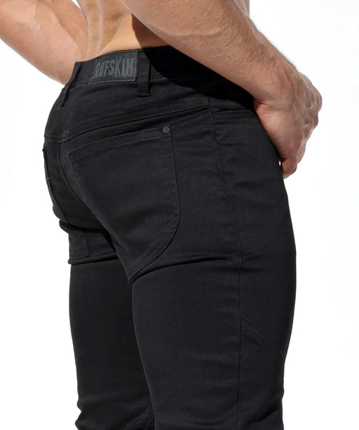 RUFSKIN Satin Denim Pants WESSON Slim - Straight Stretch Bruised Pant 131