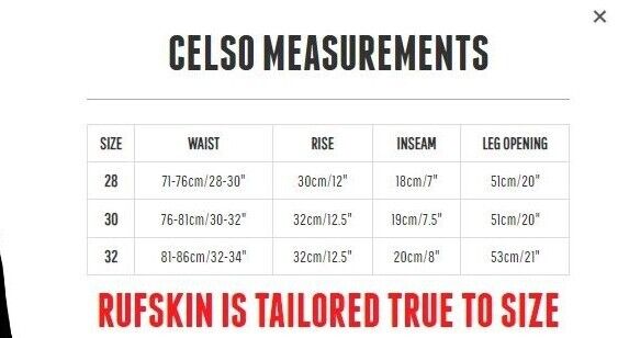 RUFSKIN Short CELSO Denim Essential 4-Patch Pockets Adjustable Inner Drawcord