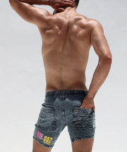 RUFSKIN Short CELSO Denim Essential 4 - Patch Pockets Adjustable Inner Drawcord5