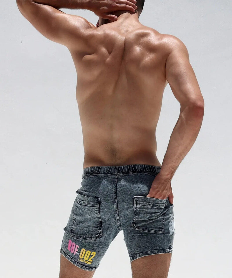 RUFSKIN Short CELSO Denim Essential 4 - Patch Pockets Adjustable Inner Drawcord5