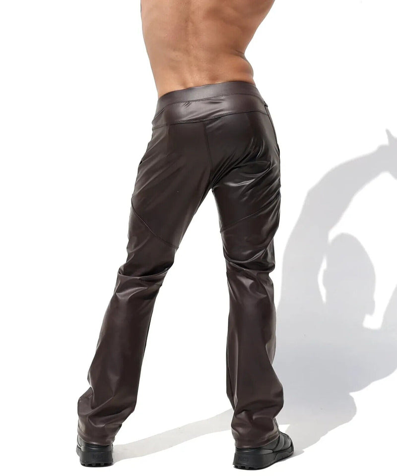 RUFSKIN Slim - Fit Straight - Leg Lounge Pant Back - Yoke Deluxe Matte Brownish6