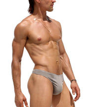 RUFSKIN's Signature T - back GOGO Thongs Stretch Rayon Dual Layer Cement 31