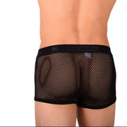 S SMU Sensual C - Thru Black Boxer MX20 341173