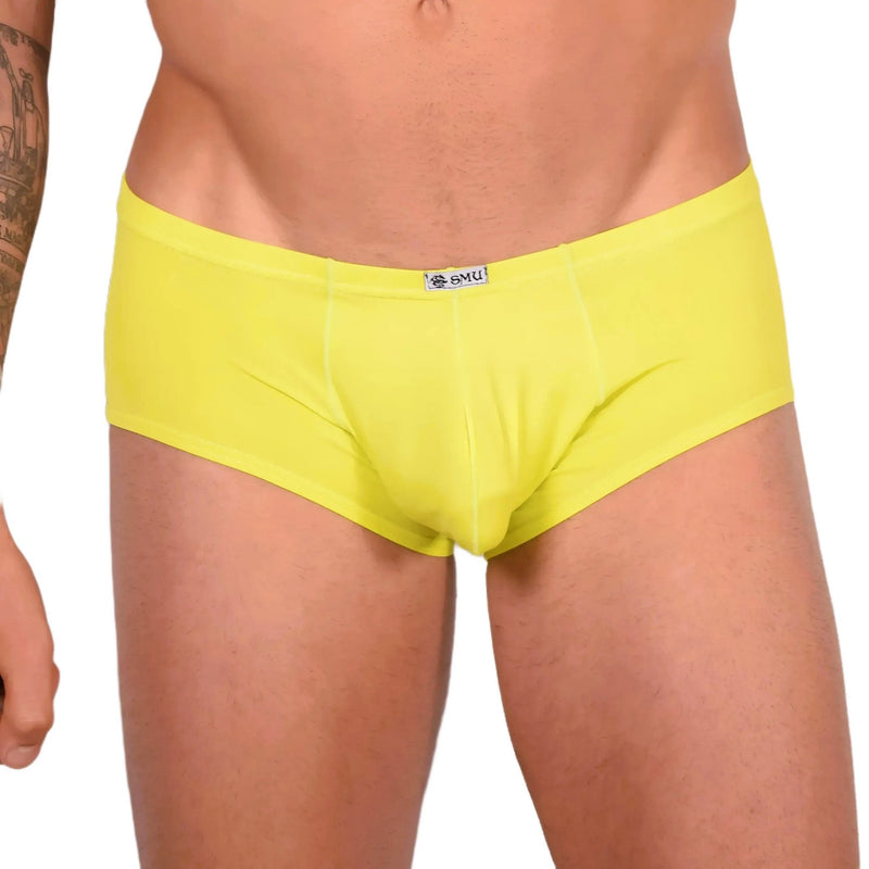 S SMU Sensual Neon Yellow Mini Boxer 33638 MX141