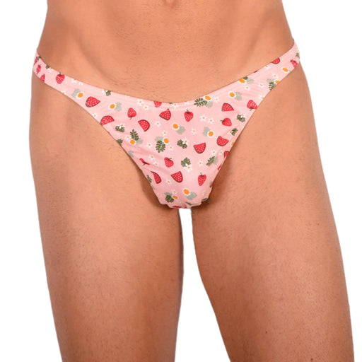 S SMU Sensual Pink Fruits Thong 33678 MX151