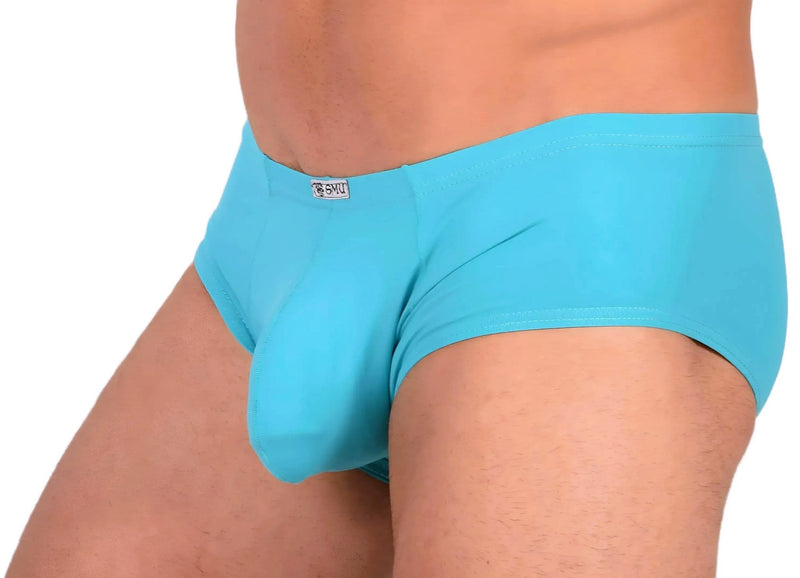 S SMU Sensual Turquoise Brief 33636 MX143