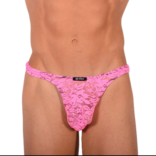 S SMU Sexy C - Thru Pink Thong 33827 MX171