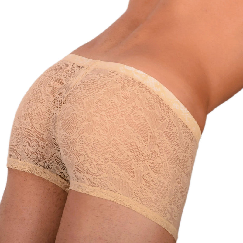 S SMU Sexy C - Thru Sand Mini Boxer 33828 MX176