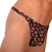 S SMU Sexy Floral Explosion Thong 33821 MX173