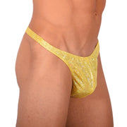 S SMU Sexy Party Yellow Thong 33831 MX174