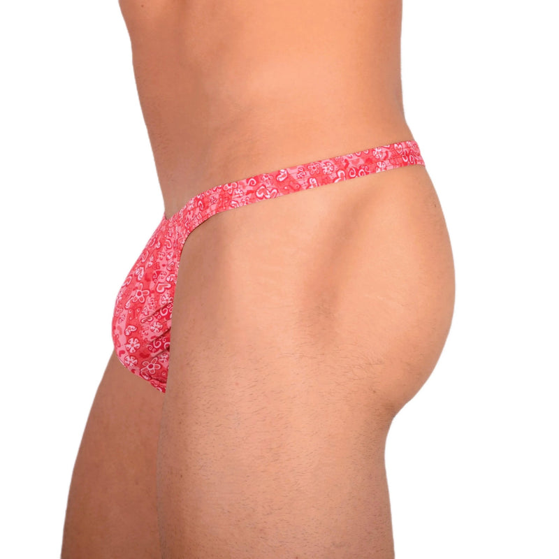 S SMU Sexy Red Thong 33691 MX152