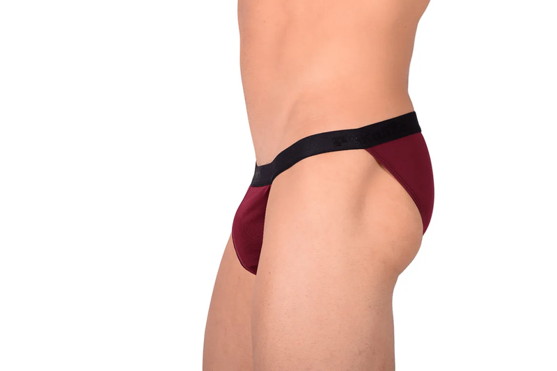 PIKANTE Virgin Bikini Briefs Sexy Back Opening Brief Purple Grape 0840 1