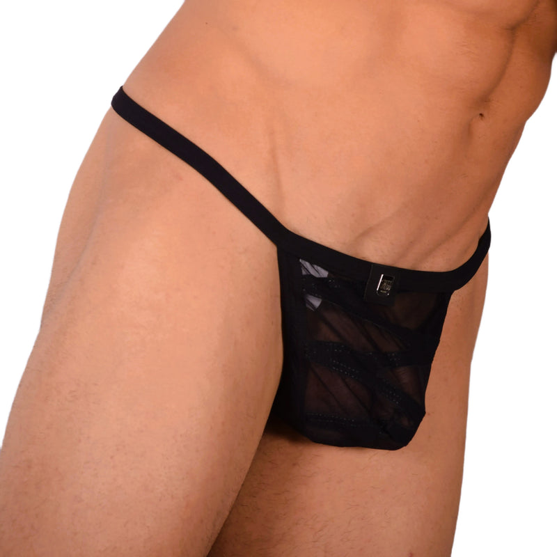 Medium Gregg Homme Sheer G-String Black 3054 D22