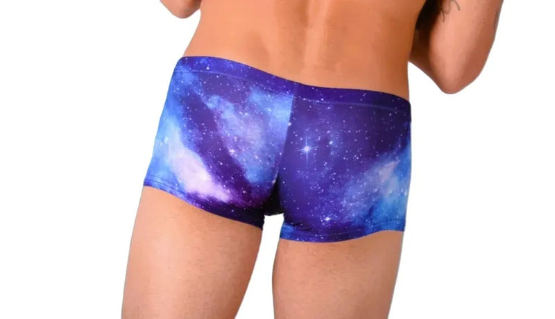 SMU Twilight Mini Boxer Brief Sports Cut Blue Mix P01705 H41