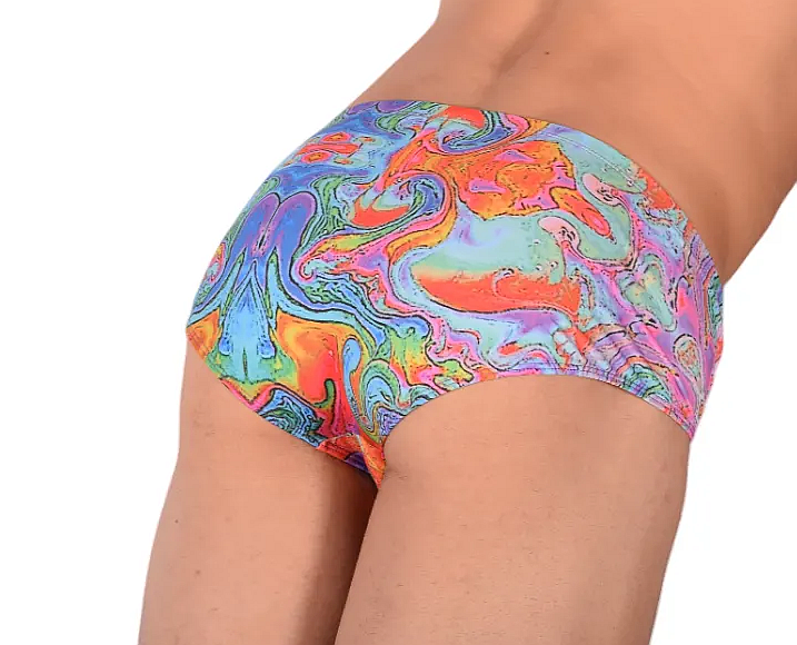 Pikante French cut Brief Aladin Matrix Print 8715 2