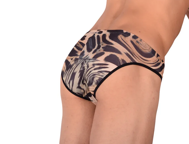 PIKANTE Baloo Castro Briefs Anatomically-Shaped Pouch Gold 8720 2